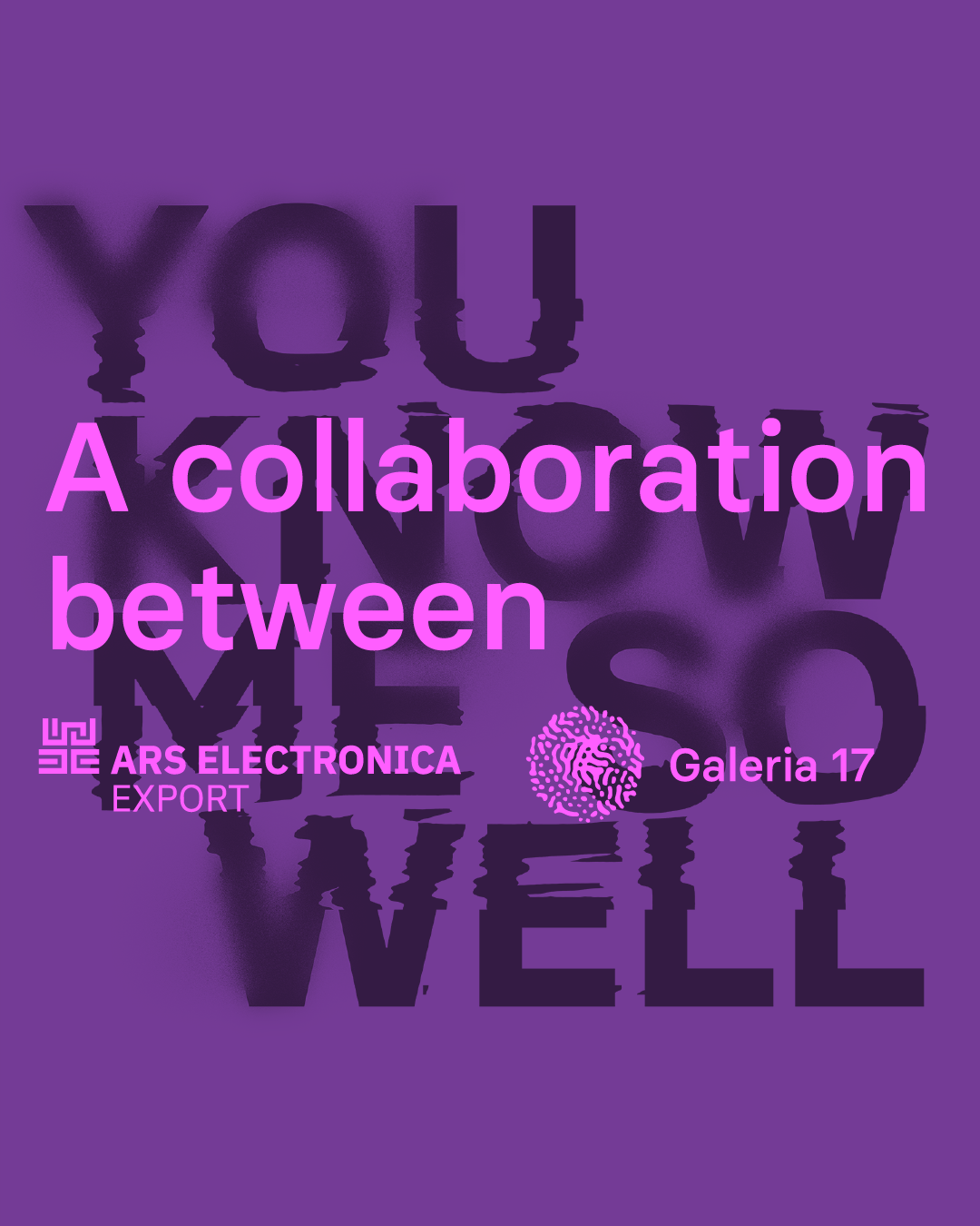 you know me so well – a collaboration between Shtatëmbëdhjetë and Ars Electronica