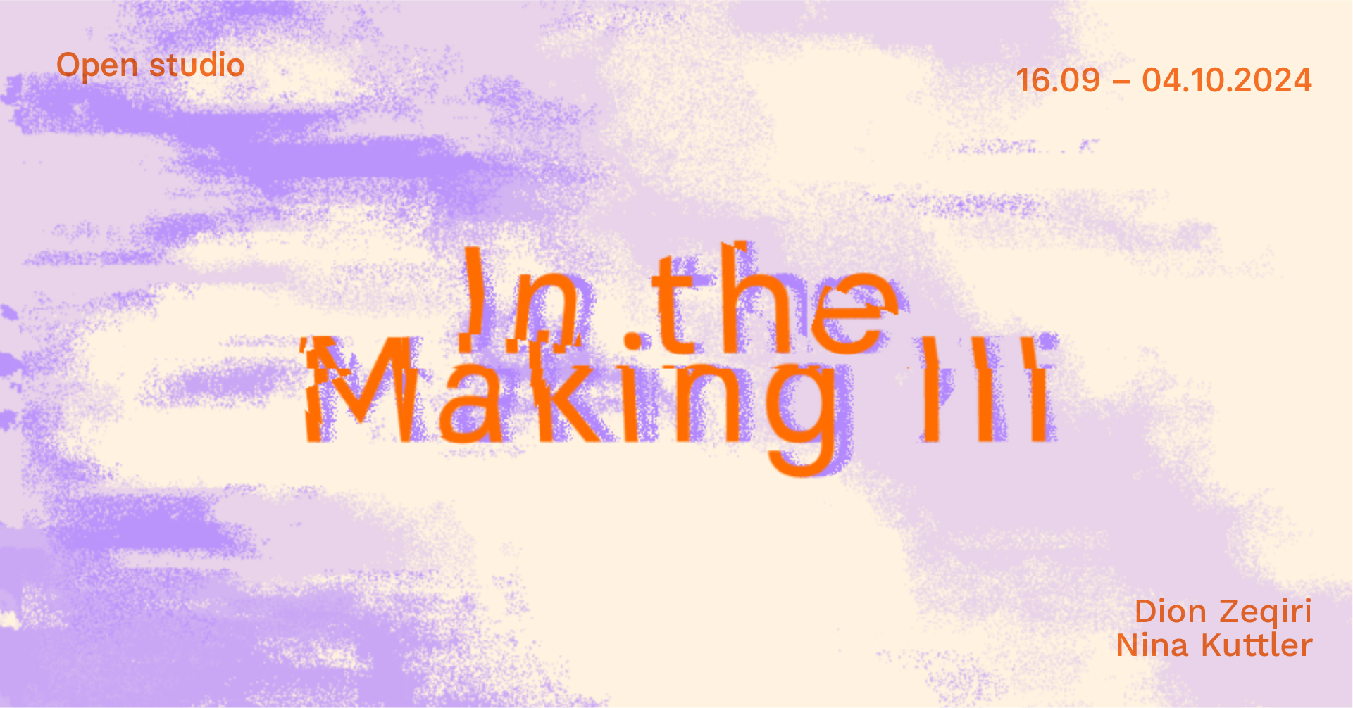 In the Making III / Studio e hapur